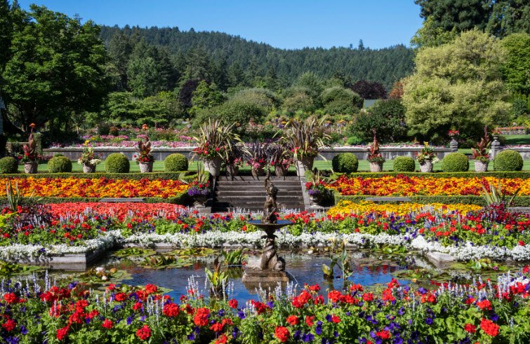 The Butchart Gardens , Canada